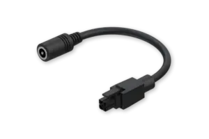 4-pin to barrel socket adapter