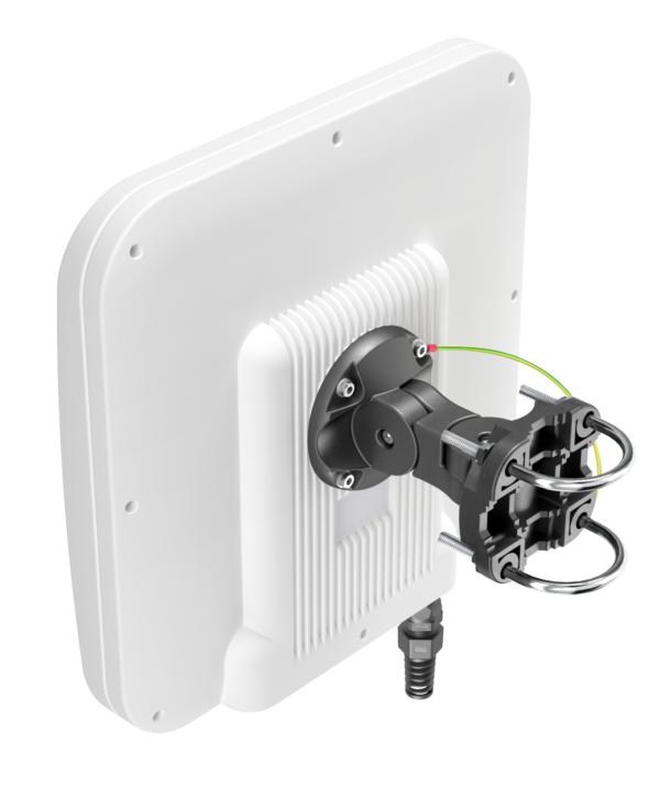 include mounting kit, RJ-45 socket, 4x footers for electronic - Billede 2