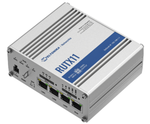RUTX11 LTE Cat 6 Router w. 4 wire terminal