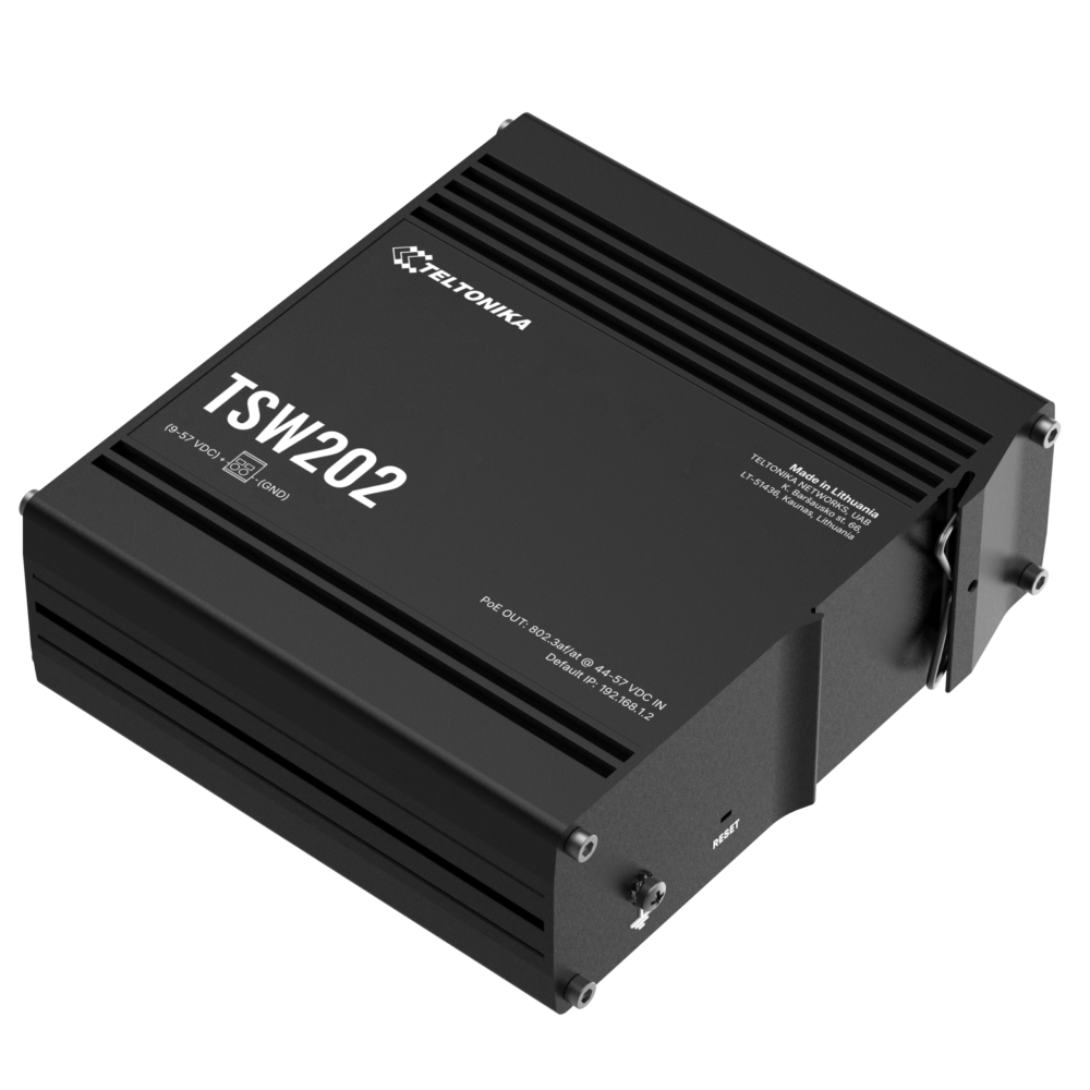TSW202 Managed 8-port +2SFP PoE+ Switch - Billede 2