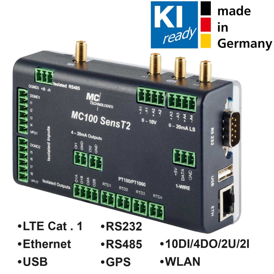 MC100 Gateway SensT2 GPS/WLAN