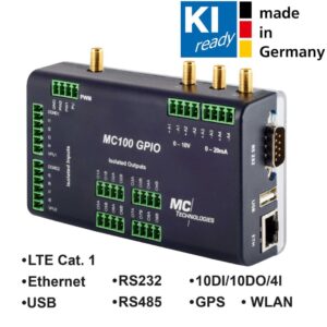 MC100 Gateway GPIO GPS/WLAN
